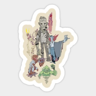 O.G. Monsters. Sticker